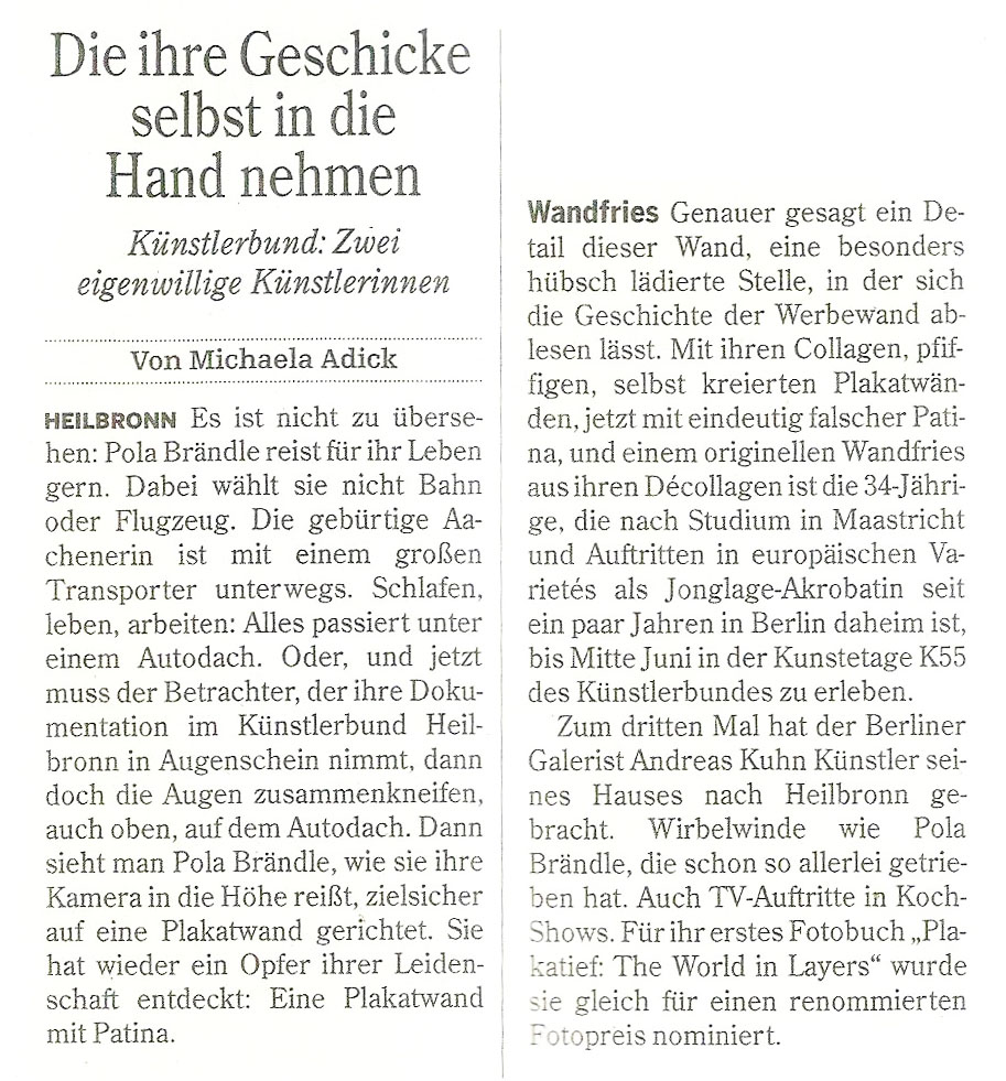 Die Geschicke selbst in die Hand nehmen 