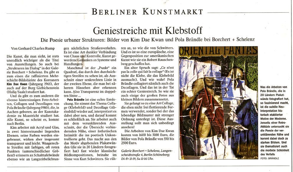 Geniestreiche mit Klebstoff